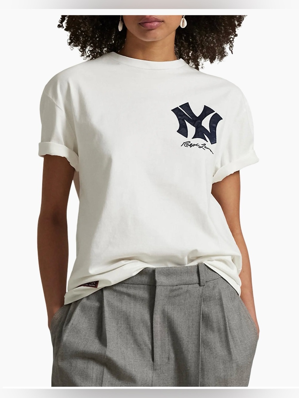 NWT Polo Ralph Lauren Yankees Jersey T-Shirt size S